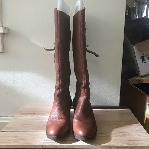 SOLD - RALPH LAUREN Tall Leather Boots - Picture 8 of 16